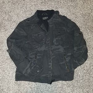 Grey Military Jacket